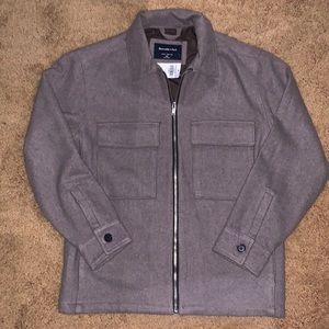 NWT Mens zip shirt jacket